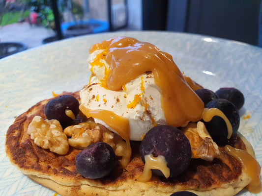 Fluffy and Yummy Christmas Pancakes