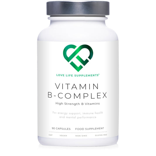 VITAMIN B-COMPLEX
90 CAPSULES - 1 PER DAY